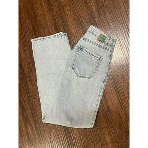 Empyre Woman's Distressed  Light‎ Denim Jeans Size 1  29" High Rise Inseam Y2K
